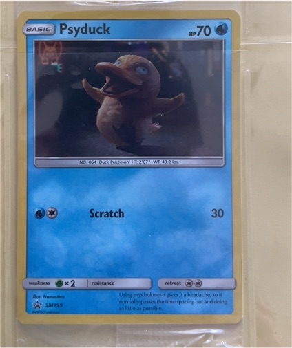 2019 Pokémon SM199 Psyduck — front
