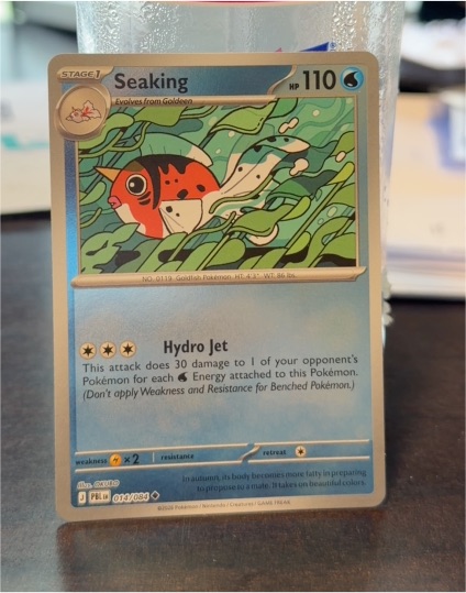 2020 Pokemon #014 Seaking — front