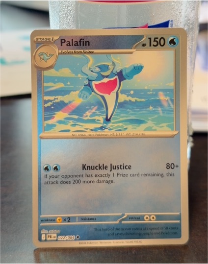 2026 Pokémon #022 Palafin — front