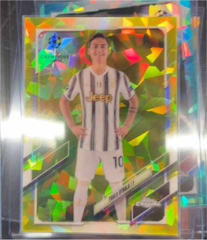 2020-21 Topps Chrome UEFA Champions League #47 Paulo Dybala — front