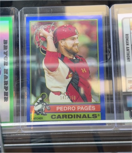 2025 Topps Heritage #524 Pedro Pagés — front