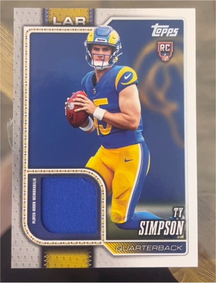 2026 Topps Flagship #ROR-TS Ty Simpson — front