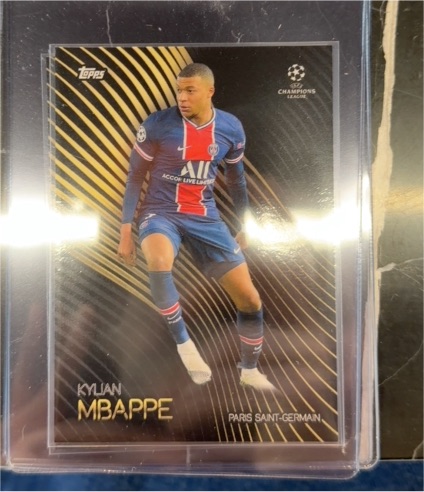 2024 Topps Champions League Kylian Mbappe Paris Saint-Germain — front