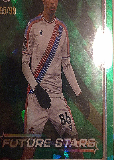 2026 Topps Chrome UEFA Future Stars #95/99 — front