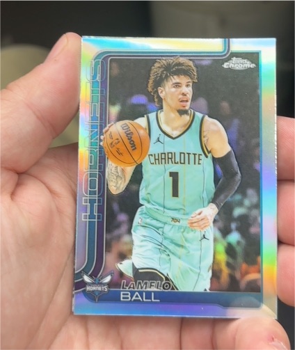 2025-26 Topps Chrome #39 LaMelo Ball — front