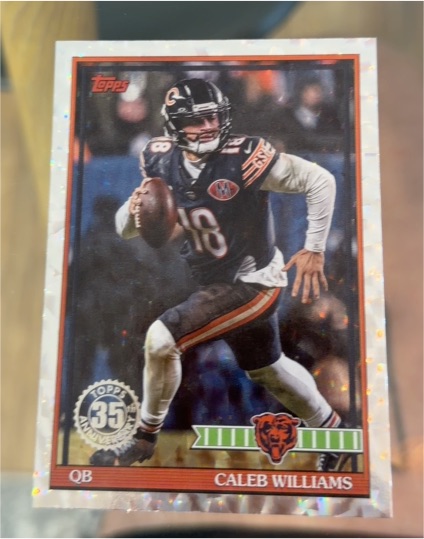 2026 Topps Flagship Football #91TF-18 Caleb Williams — front