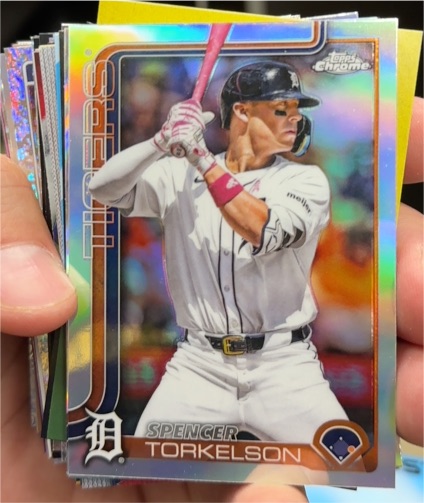 2025 Topps Chrome Update #USC27 Spencer Torkelson — front
