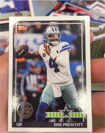 2026 Topps 35th Anniversary #91TF-28 Dak Prescott — front
