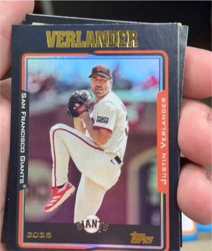 2025 Topps Archives #235 Justin Verlander — front
