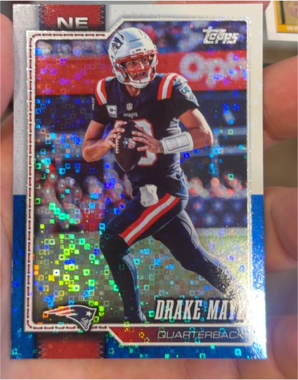 2026 Topps Flagship #136 Drake Maye — front
