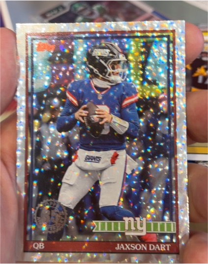 2026 Topps Flagship #91TF-33 Jaxson Dart — front