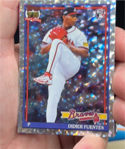 2026 Topps Series 1 #T91-76 Didier Fuentes — front