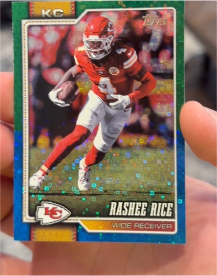 2026 Topps #101 Rashee Rice — front