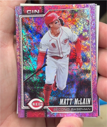2026 Topps Series 1 #81 Matt McLain — front