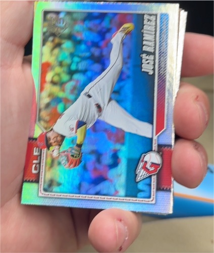 2026 Topps Chrome #127 Jose Ramirez — front
