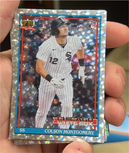 2026 Topps #T91-4 Colson Montgomery — front