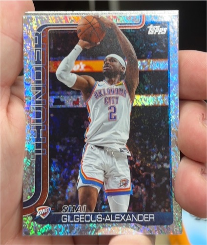 2025-26 Topps #115 Shai Gilgeous-Alexander — front