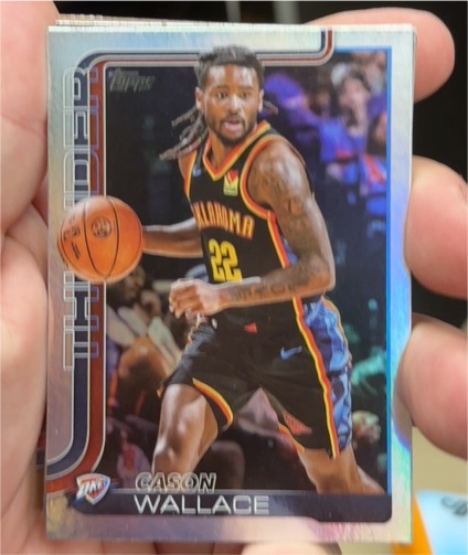 2025-26 Topps Basketball #119 Cason Wallace — front