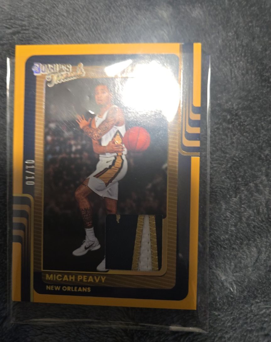 2025-26 Donruss Threads #DT-MPP Micah Peavy — front