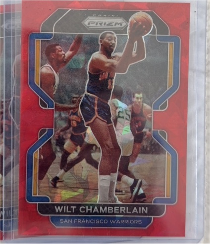 2021-22 Panini Prizm #260 Wilt Chamberlain — front