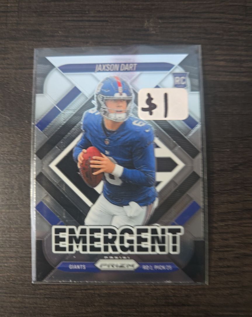 2025 Panini Prizm Emergent #6 Jaxson Dart — front