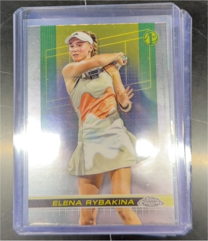 2024 Topps Chrome Tennis #29 Elena Rybakina — front