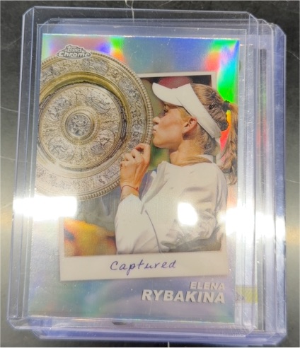 2024 Topps Chrome Captured #CTD-ER Elena Rybakina — front