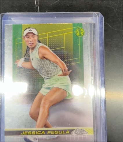 2024 Topps Chrome Tennis #37 Jessica Pegula — front