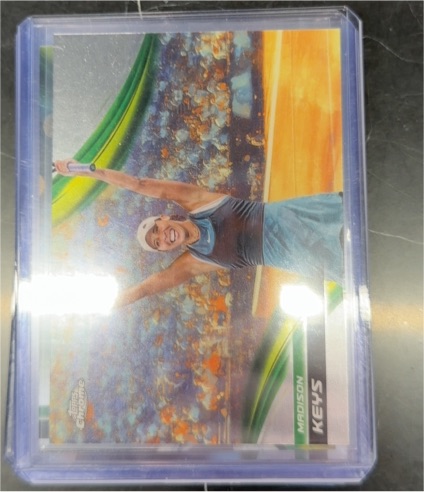 2025 Topps Chrome Tennis #33 Madison Keys — front