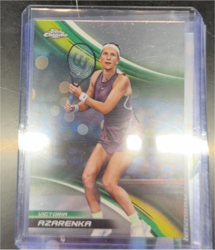 2025 Topps Chrome Tennis #34 Victoria Azarenka — front
