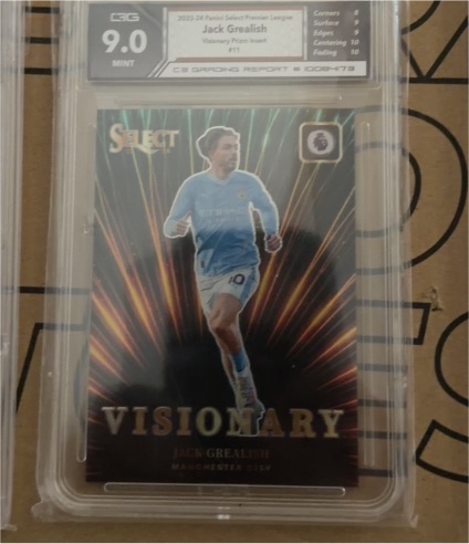 2024-25 Panini Select Premier League Visionary Jack Grealish — front