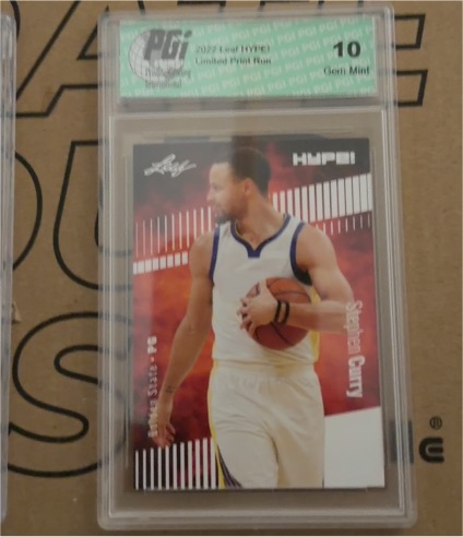2022 Leaf HYPE! #92 Stephen Curry — front
