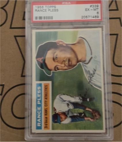 1956 Topps #339 Rance Pless — front