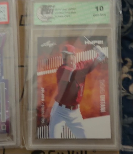 2018 Leaf Hype! #10 Shohei Ohtani — front