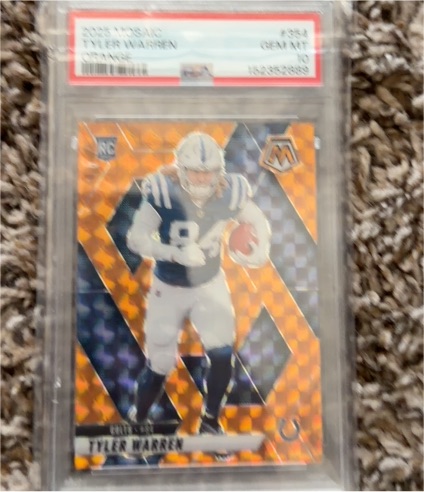 2025 Panini Mosaic #354 Tyler Warren — front
