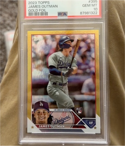 2023 Topps Series 2 #395 James Outman — front