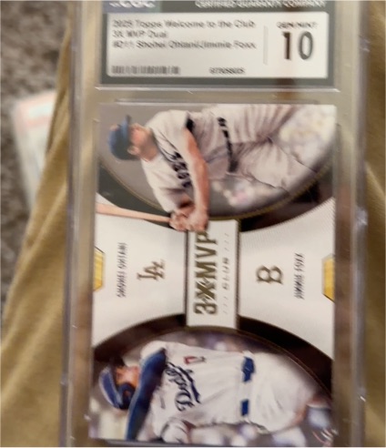 2025 Topps Welcome to the Club: 3X MVP Duals #D11 Shohei Ohtani / Jimmie Foxx — front