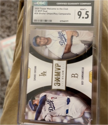 2025 Topps Welcome to the Club #D8 Shohei Ohtani / Roy Campanella — front