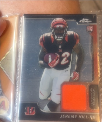 2014 Topps Chrome #RR-JH Jeremy Hill — front
