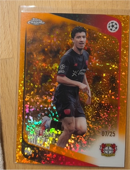 2025-26 Topps Chrome UEFA Club Competitions #72 Ibrahim Maza — front