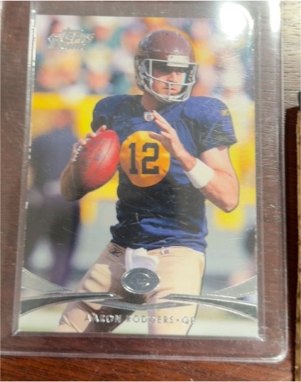 2012 Topps Prime #30 Aaron Rodgers — front