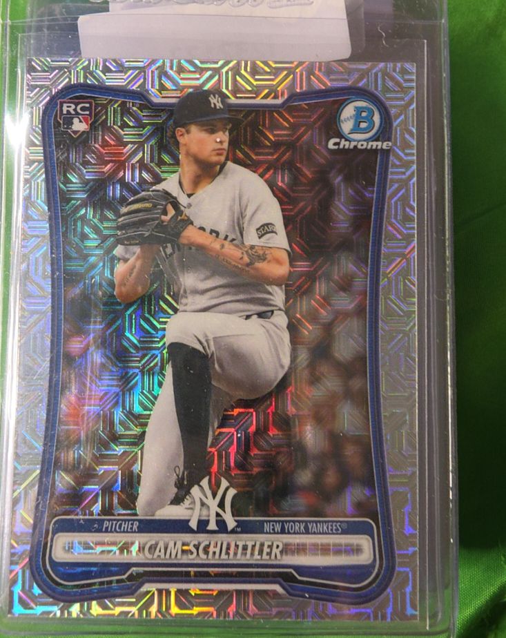 2026 Bowman Chrome #53 Cam Schlittler — front