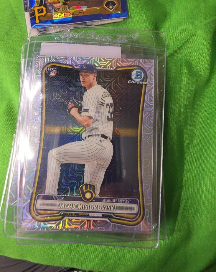 2025 Bowman Chrome #65 Jacob Misiorowski — front
