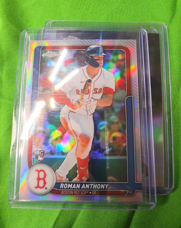 2025 Topps Chrome Baseball #52 Roman Anthony — front