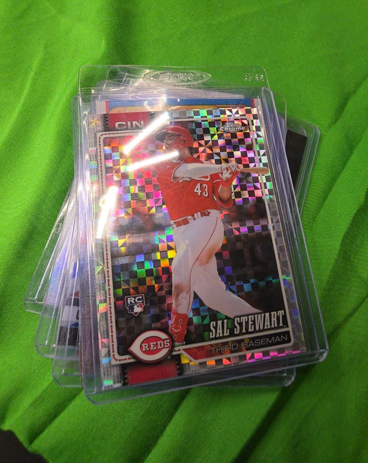 2026 Topps Chrome #6 Sal Stewart — front