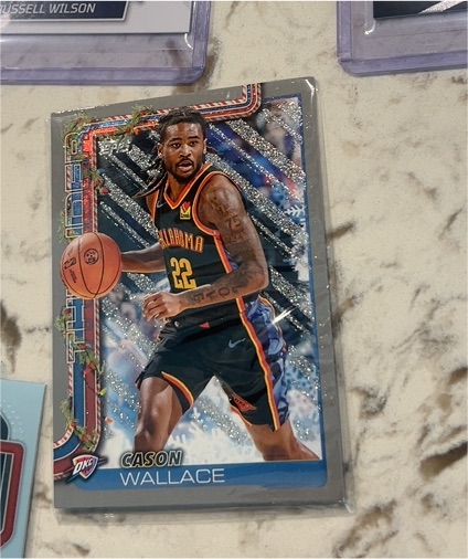 2025-26 Topps Holiday #H94 Cason Wallace — front