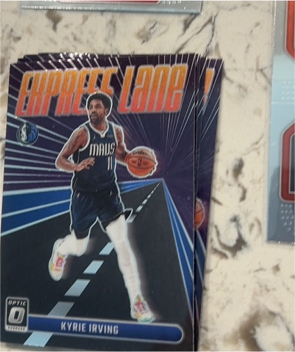 2023-24 Panini Donruss Optic Express Lane #1 Kyrie Irving — front