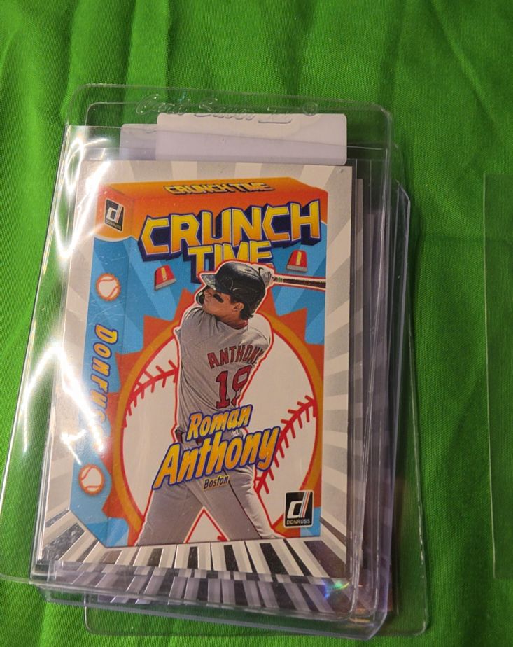 2026 Donruss Crunch Time #9 Roman Anthony — front