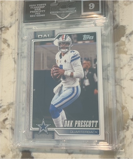 2026 Topps Flagship #53 Dak Prescott — front