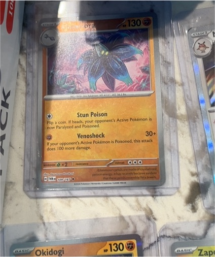 2024 Pokémon Twilight Masquerade #109 Glimmora — front